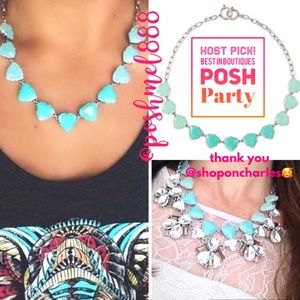 :: Stella & Dot🧞♂️Aqua Ombré Somervell Necklace
